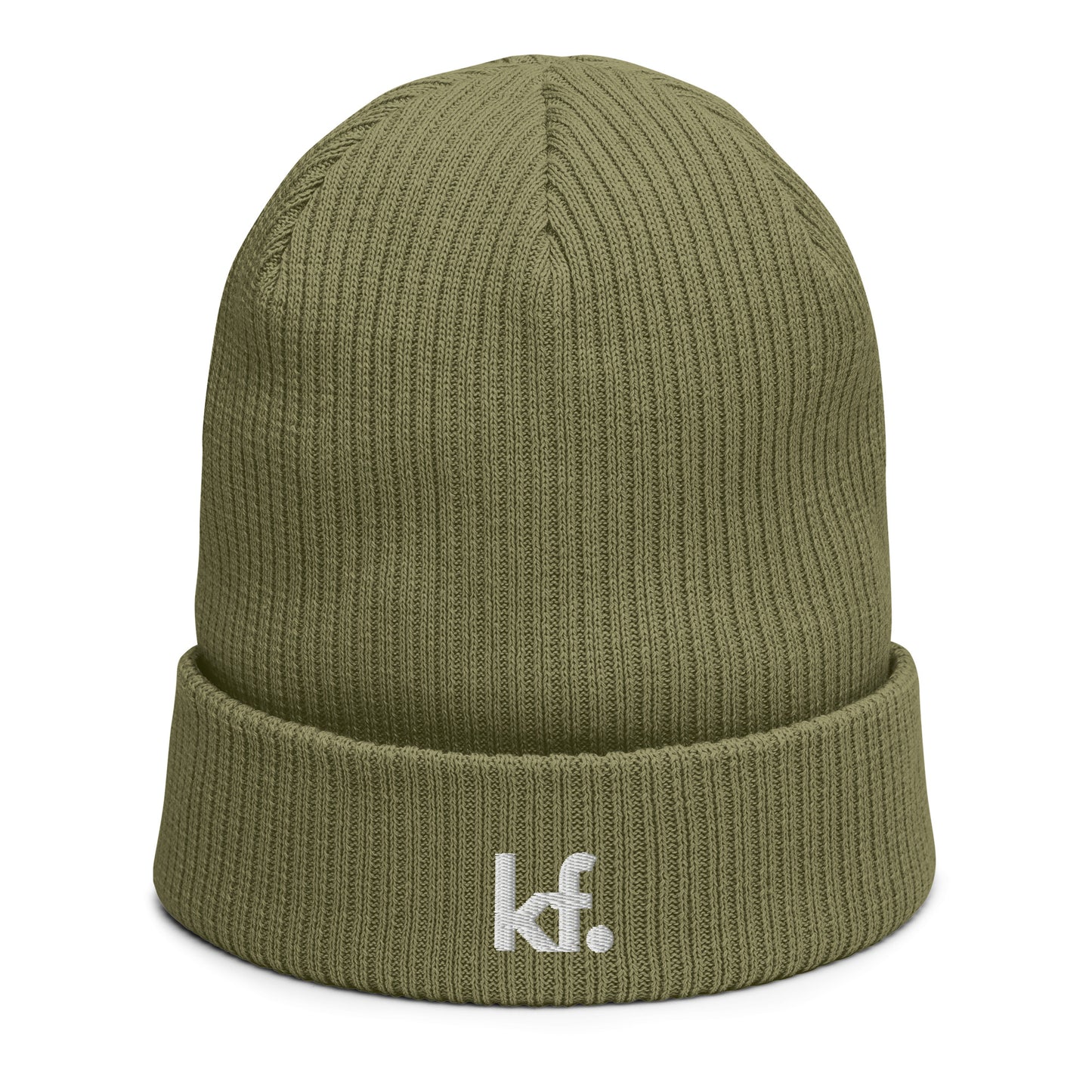 KF. | gerippte bio-beanie