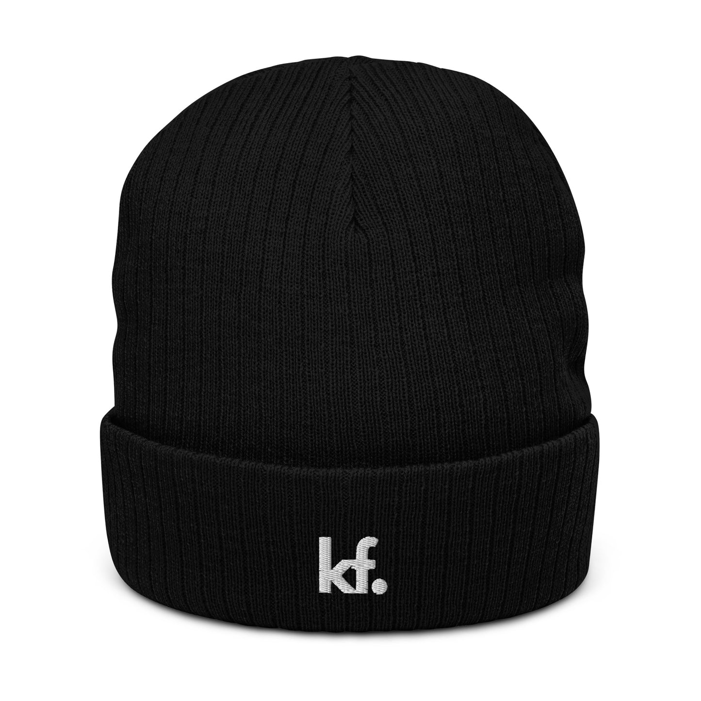 KF. | gerippte strickmütze