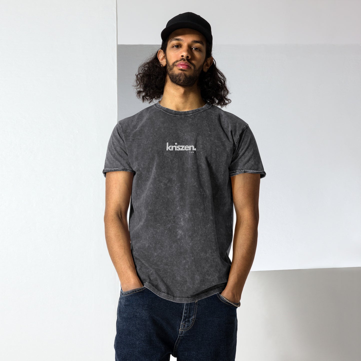 KRISZEN.FAB | t-shirt - washed black