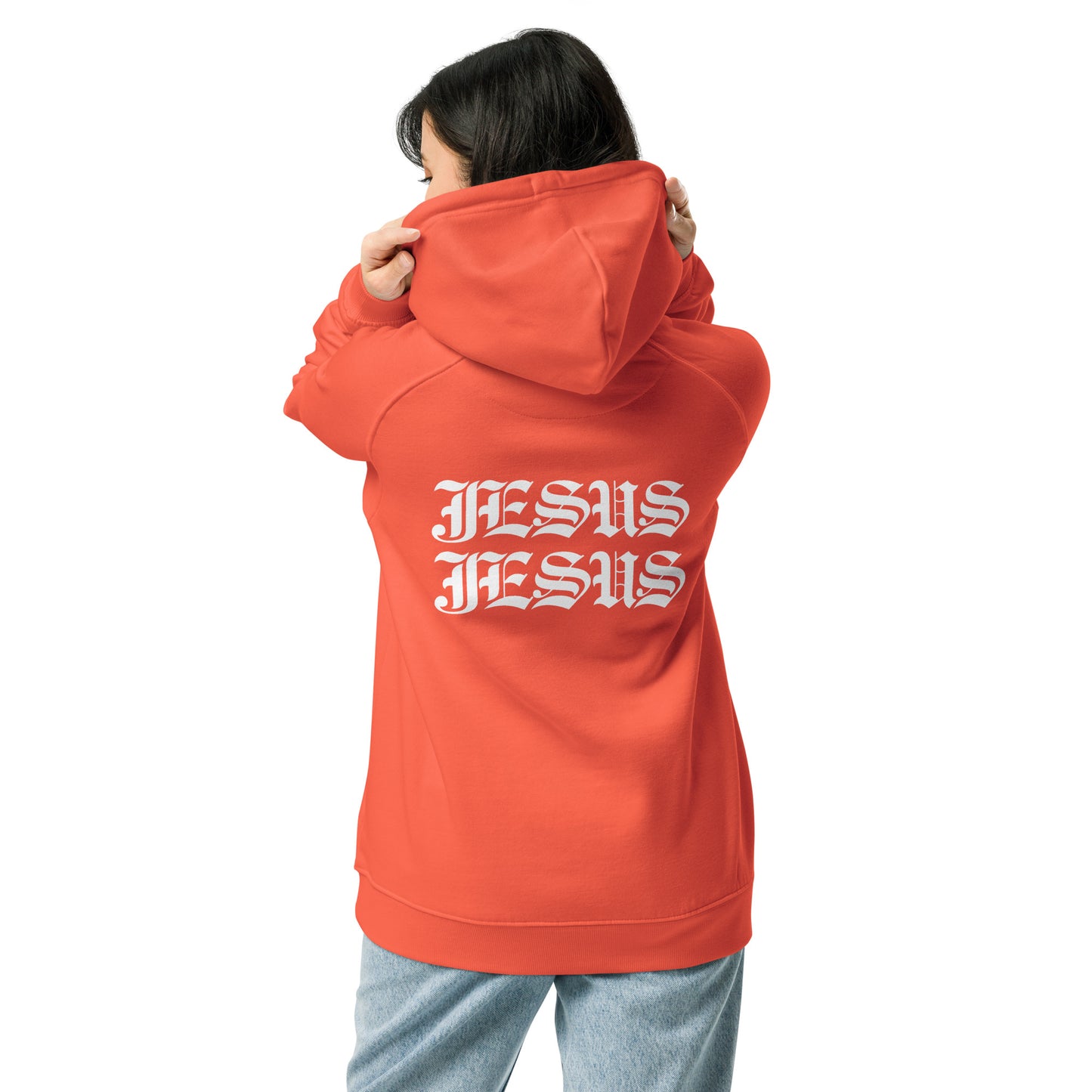 JESUS | hoodie - orange