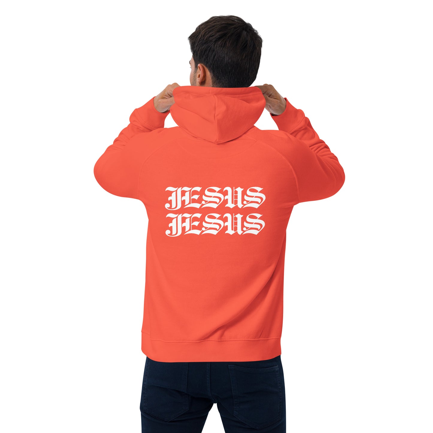 JESUS | hoodie - orange