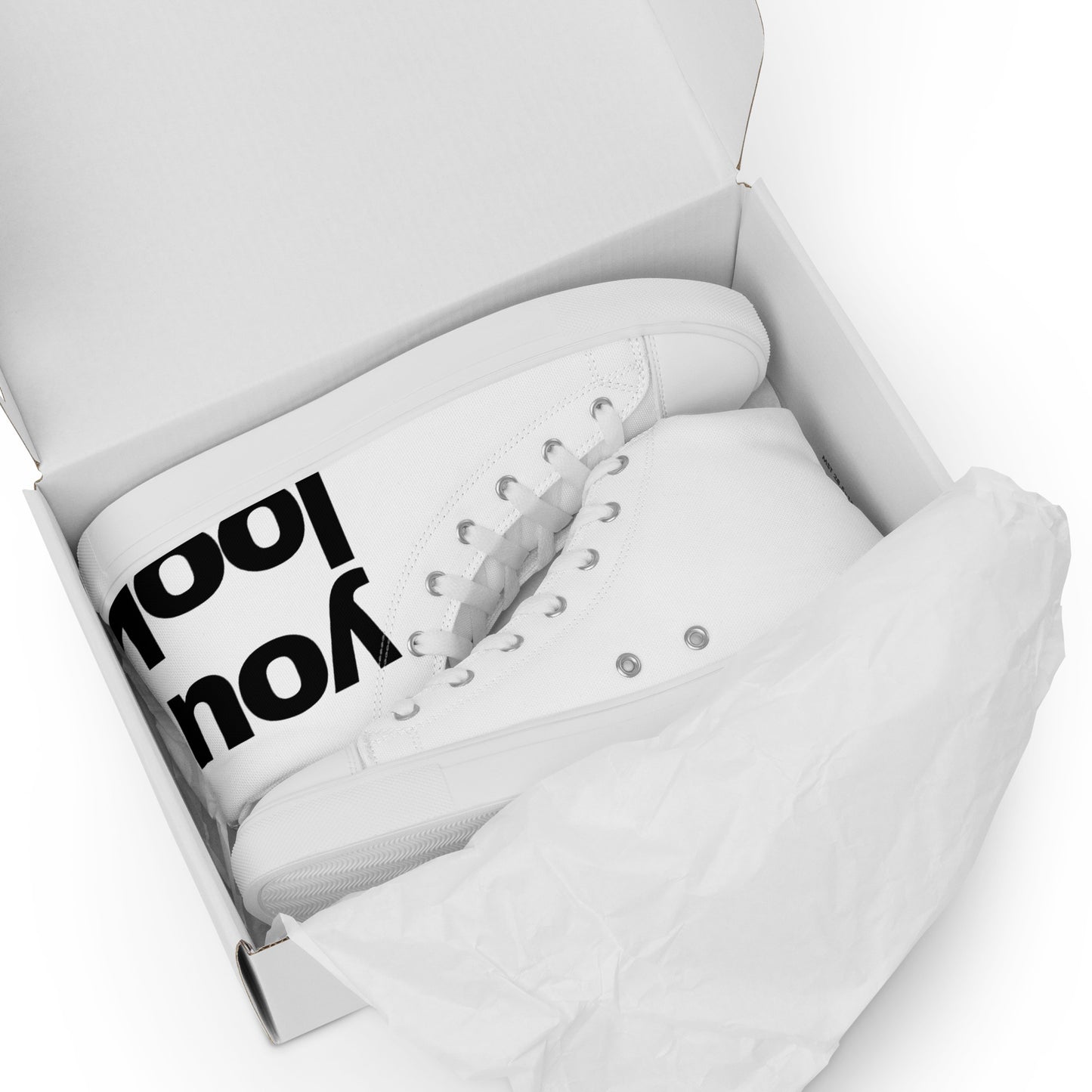 YOU LOOK GOOD AF | leinenschuh