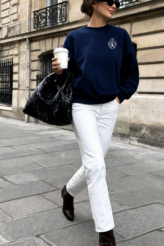 CM | pullover marine