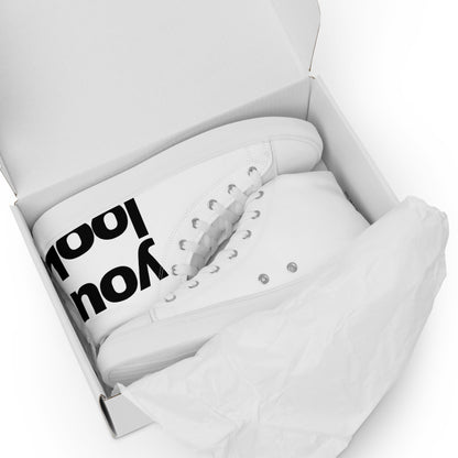 YOU LOOK GOOD AF | leinenschuh